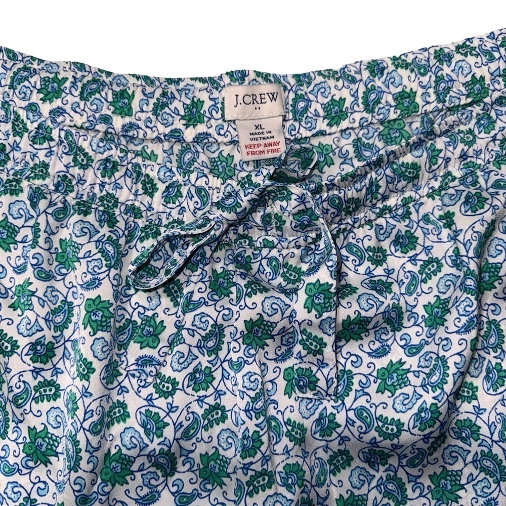 J. Crew (NWT) Satin Pyjama/Lounge Pant, Size X-Large - Picture 4 of 6